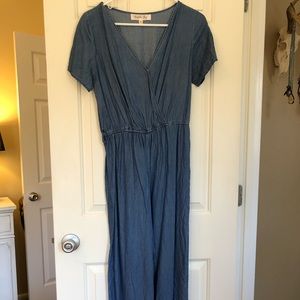 Chambray Jumpsuit